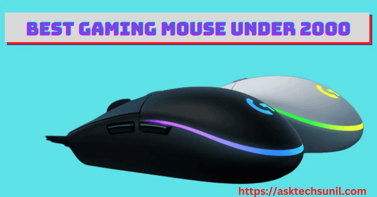 best Gaming Mouse Under 2000